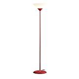 Luminária Chão 1 80m Pedestal Coluna Abajur Led Spot Bivolt Gimpo PF 04 Cor Vermelho