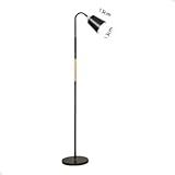 Luminária De Chão Articulada Abajur Estúdio Coluna Oslo 1 74cm E27
