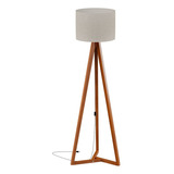 Luminária De Chão Decorativa Classic Amêndoa Tebarrot