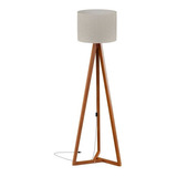 Luminaria De Chao Para Sala C1322 Off White Nature Tebar