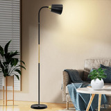 Luminária De Chão Pedestal De Piso Abajur Articulada Potente