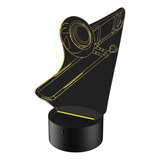 Luminária De Led   Trombone