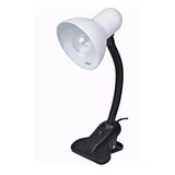 Luminária De Mesa C Presilha Bivolt Cores Leitura E27