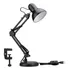 Luminária De Mesa Dapon Articulada Abajur Modelo Pixar Com Base E Garra Cor Preto