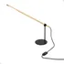 Luminária De Mesa Escritório Dourada Estilo Moderna Slim 3w