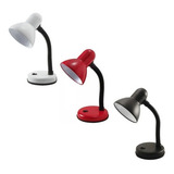 Luminária De Mesa Led Leitura Trabalho Manicure Estética Top Cor Da Estrutura Preto