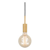 Luminária De Teto Pendente Infinite Luxo Dourado