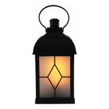 Luminária Decorativa Lanterna Marroquina Com Luz