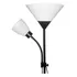 Luminaria Duo Floor Chao Abajur Articulada Pedestal Coluna