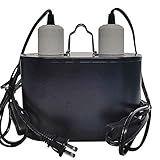 Luminária Dupla De Réptil Lâmpadas De Calor Profundo Duplas UVB Luminária Para Répteis Dome Kit Combo De Lâmpada De Iluminação De Calor Para Dragão Barbado Lguana Cobra Tanque De Tartaruga E27