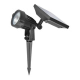 Luminária Espeto Jardim Solar 5w Bivolt Prova D água Ip65 Cor Da Luz Branco quente Cor Da Carcaça Preto Voltagem Solar