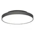 Luminária Estilo Plafon De Sobrepor 50cm - Preto 110v/220v