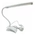 Luminária Flexível Tubo 13 Leds Com Clipe Prendedor Leitura Cor Da Cúpula Branco Cor Da Estrutura Bordô