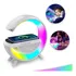 Luminária G Caixa De Som Ati 2023 Carregador Inteligente Rgb