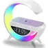 Luminária G Speaker Caixa De Som Relógio Carregador Indução