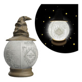 Luminária Harry Potter Mapa Do Maroto 27cm Usb