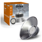 Luminaria High Bay De Galpao Industrial 100w Branco Frio 6500k Bivolt