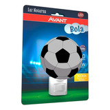 Luminária Infantil Avant Luz Noturna Led Bola 1w 3k 80 Lumen