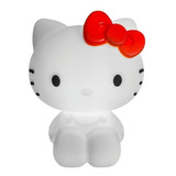 Luminária Infantil Usare Hello Kitty Licenciada Sanrio Cor Branco Sem Lâmpada
