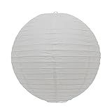 Luminária Japonesa Lanterna Decoração Oriental Pendente Papel 60 Cm Branca