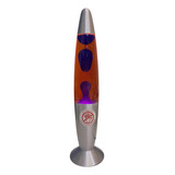 Luminária Lava Lamp Bicolor Bolhas Motion De Mesa 34cm 110v