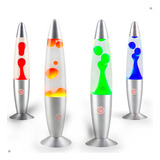 Luminária Lava Lamp Decoração Bolha Foguete 110v Escolha Cor