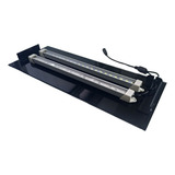 Luminária Led 30cm Aquário Quili Blackbox Q 15 Completa
