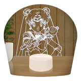 Luminaria Led 3d Abajur