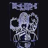 Luminária Led 3d Death Note L