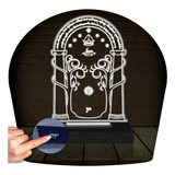 Luminária Led 3d Portal De Moria Senhor Dos Aneis Abajur