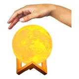 Luminaria Led Abajur Lua