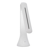 Luminaria Led Elegance Bateria Portatil Leitura Escritorio Cúpula Branco Estrutura Branco