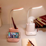 Luminaria Led Elegance Bateria Portatil Leitura Escritorio
