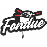 Luminaria Led Luminoso Fondue