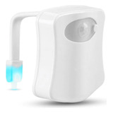 Luminaria Led Noturna Com Sensor De Presenca Vaso Sanitario