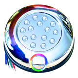 Luminaria Led Para Piscinas Lagos Rgb Ip68 12v 15w Rosca 1 2