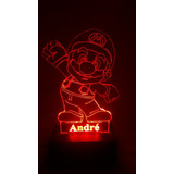 Luminaria Led Super Mario