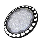 Luminária LED Ufo High Bay 200w Branco Frio 6500K Bivolt Iluminação Forte Para Galpão Industrial