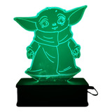 Luminária Led Usb Baby Yoda