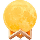 Luminária Lua Cheia 3d C