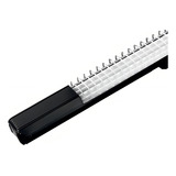 Luminária Lumifacil 70cm Com 2 Lâmpadas Led 6500k Taschibra Cor Preto 110v 220v