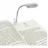 Luminária Luz Led Leitura Prendedor Clips Livro Flexível Cor Da Estrutura Branco