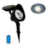 Luminária Luz Solar Jardim Spot Grama Iluminação Super Led