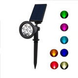 Luminária Luz Solar Spot Super Led Grama Luz Solar Jardim