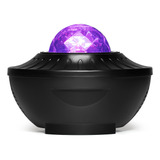 Luminária Luzes Bluetooth Gira Projetor Estrelas Galaxia