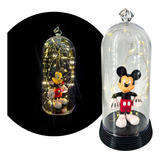 Luminária Mickey Mouse Brinquedo Presente De Natal Criança Cor Da Estrutura Preto