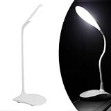 Luminária Mini Luz LED USB Flexível E Portátil Cor Branca Luminária Pra Notebook E Luminária Para Mesa De Escritorio Ou Quarto