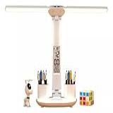 Luminária Moderna De Bancada LED Ajustável Com Braço Articulado E Luz Regulável Botão Touch Com 3 Níveis De Luminosidade Perfeita Para Escritórios Estudo E Home Office