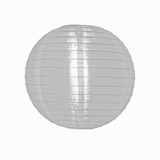 Luminária Nylon Japonesa 30cm Branca Chinesa Oriental Hachi8