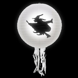Luminária Oriental Em Papel Halloween Dia Das Bruxas 40cm